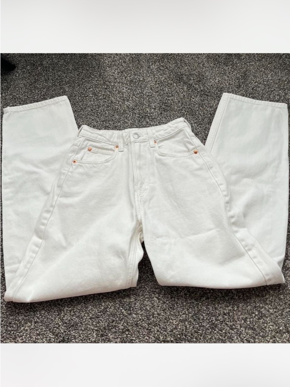 White Denim Jeans